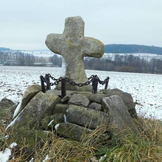 Smírčí kříž severozápadně od Jedlova