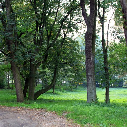 Manor park in Mórka