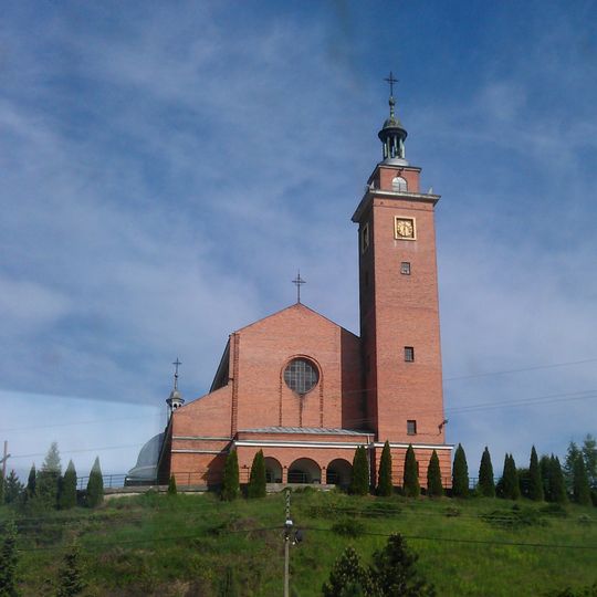 Saint Andrew Bobola church in Dwikozy
