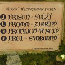 Pomník Německého tělovýchovného spolku v Lokti