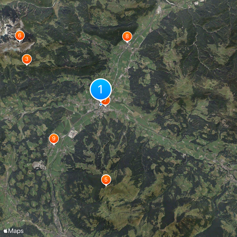 St. Johann in Tirol Map