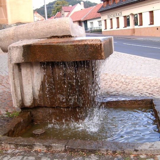 Fountain in Brno-Komín, Kristenova