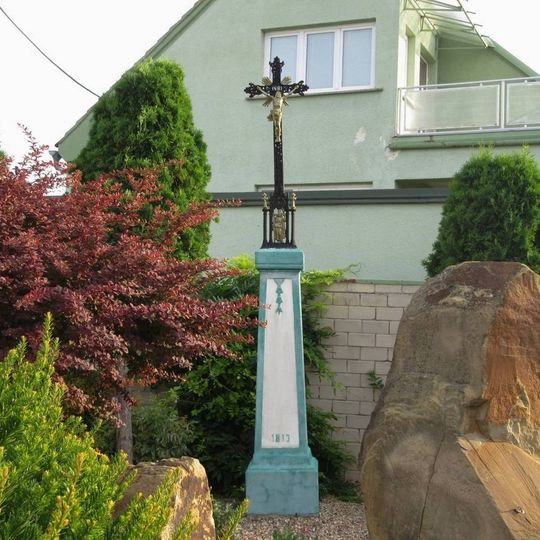 Kříž v Lanžhotě na Masarykově ulici