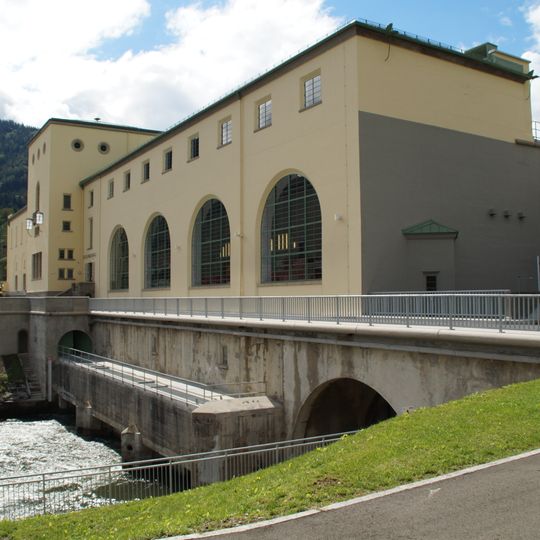 Power house of the Pernegg power plant