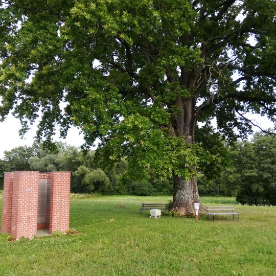 Mahnmal für den Frieden in St. Anna am Aigen by Roswitha Dautermann