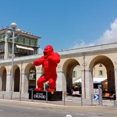 Red gorilla