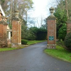 Gate Piers And Wing Walls To Driveway To Market Lavington Manor House