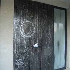 Leptaná skla pro smuteční obřadní síň