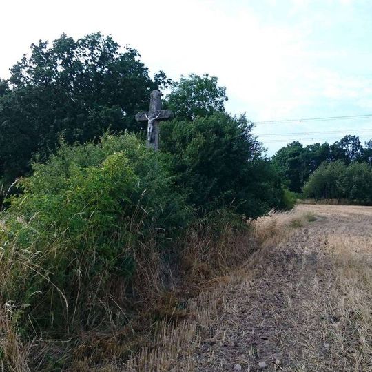 Kříž severně od Hrzína