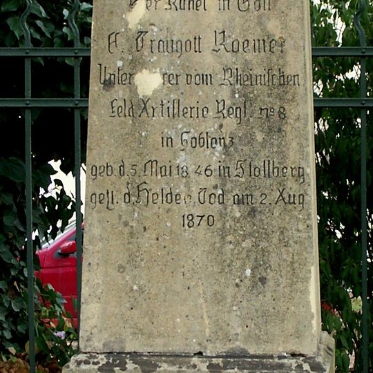 Grave of Traugott Roemer