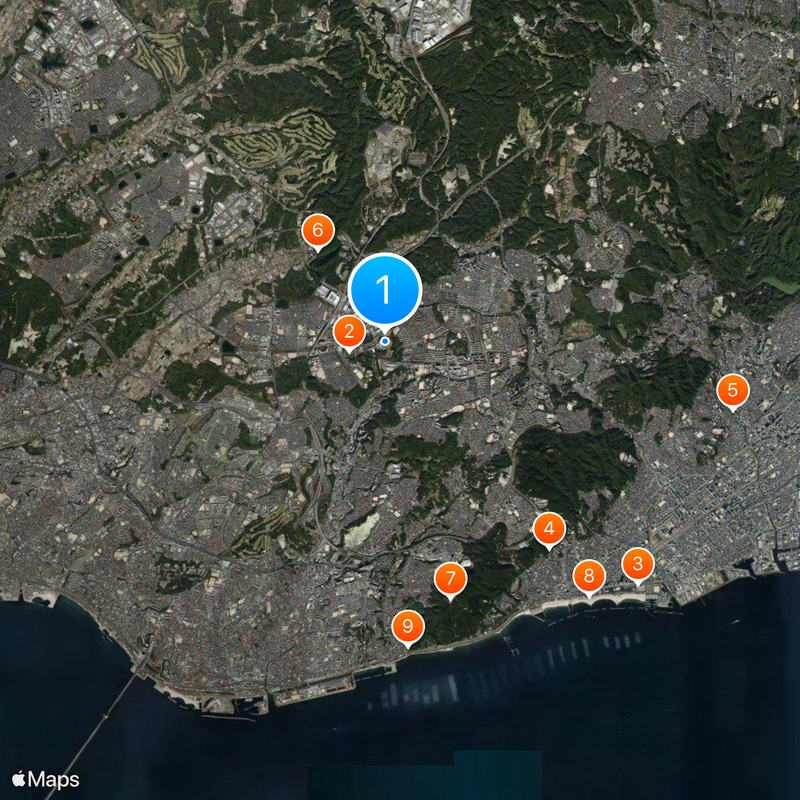 Kobe Universiade Memorial Stadium Mapa