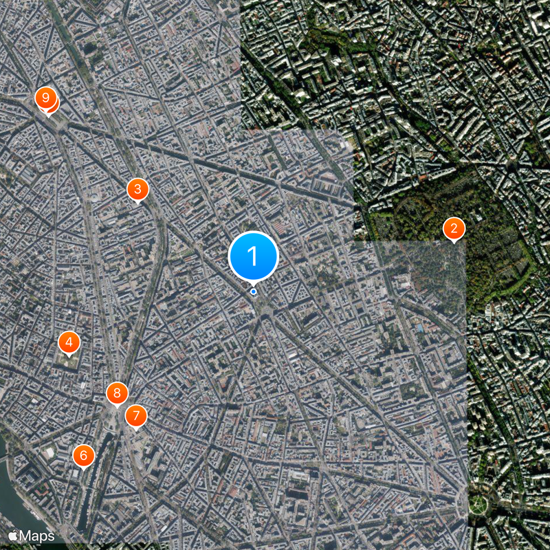 11e arrondissement de Paris Carte
