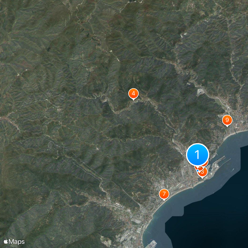 Savona Mapa