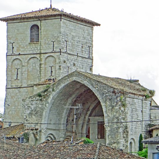 Église Saint-Benoît de l'ancienne abbaye de Saint-Maurin