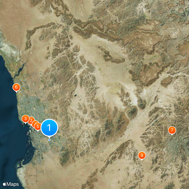 Stadio Principe Abd Allāh bin Fayṣal Mappa