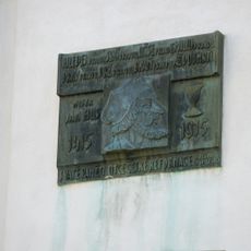 Pamětní deska Jana Husa v Roudnici nad Labem