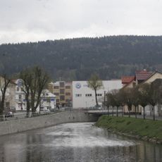 Most silnice II/190  přes Úhlavu v Nýrsku