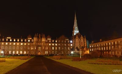 At night 0