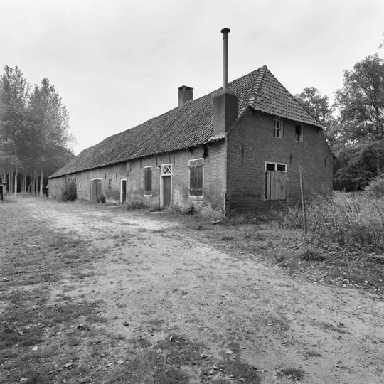 Smalle boerderij van het Brabantse langgeveltype