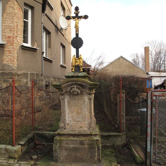 Wayside cross in Jablonné v Podještědí