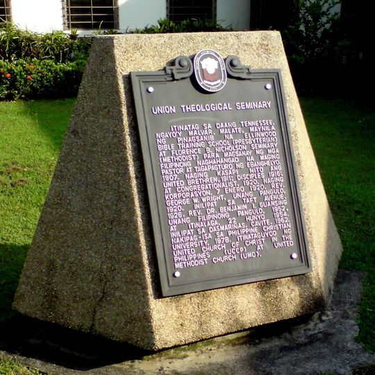 Union Theological Seminary historical marker