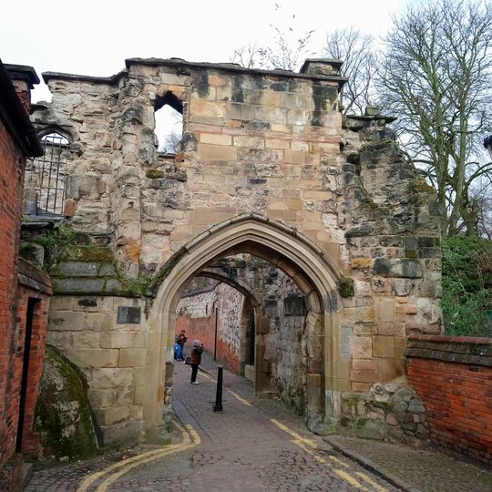 Leicester Castle and the Magazine Gateway