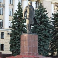 Statue of Lenin in Lipetsk