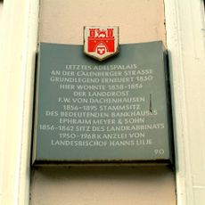 Stadttafel Haus von Dachenhausen