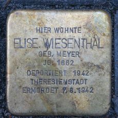 Stolperstein en memoria de Elise Wiesenthal