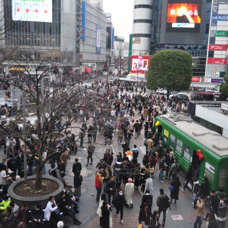 Hachiko and Akita Dog Statues in Odate