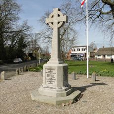War memorial cross at Ormesby St Margaret