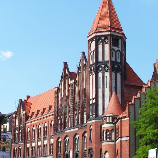 Poczta główna, ul. Dolnych Wałów 8 w Gliwicach