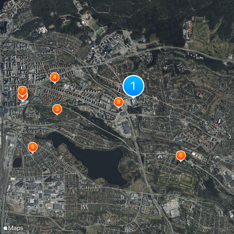 Tampere Ice Stadium Map