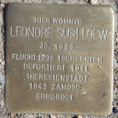 Stolperstein dedicated to Leonore Susi Loew