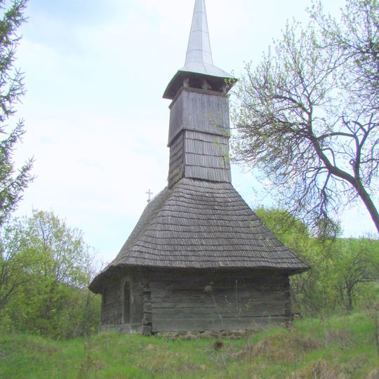 Archangels' wooden church in Boiereni, Maramureș