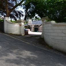Gate Piers And Walls To Entrance To Merida