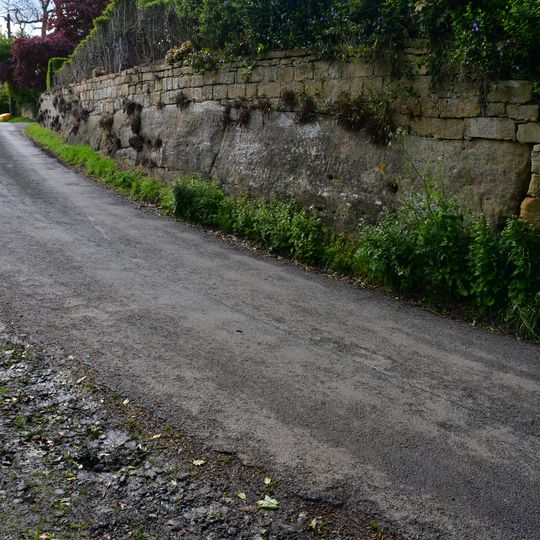 Garden Wall To South Of High Buston House