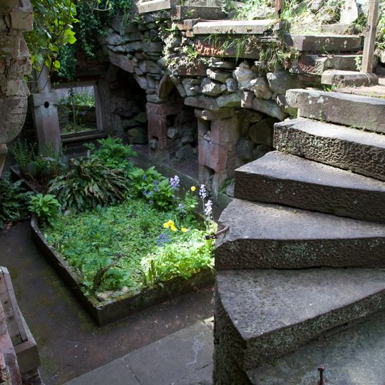 Arbroath, Hospitalfield House, Fernery