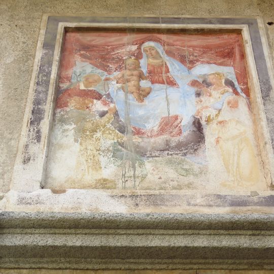 Affresco Madonna del Rosario