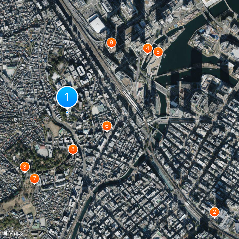 Iseyama Koutai-jingu Kaart