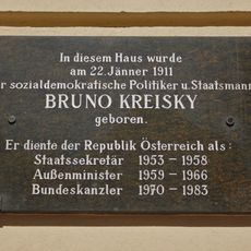 Gedenktafel für Bruno Kreisky