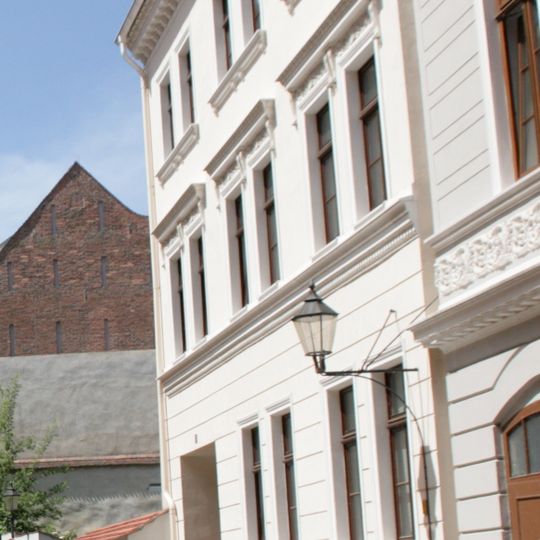 Wohnhaus vom Typus in geschlossener Bebauung Bäckerstraße 3