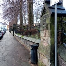Churchyard walls, gateways and railings to southeast and north of St Mary's Church