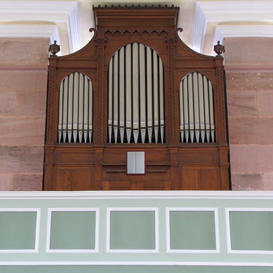 Orgue de tribune de l'église catholique Sainte-Marguerite de Riquewihr
