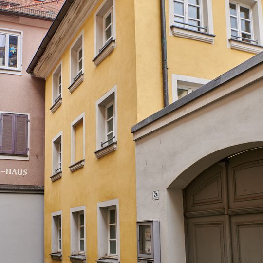Rabbinerhaus Reuterstraße 2a in Ansbach