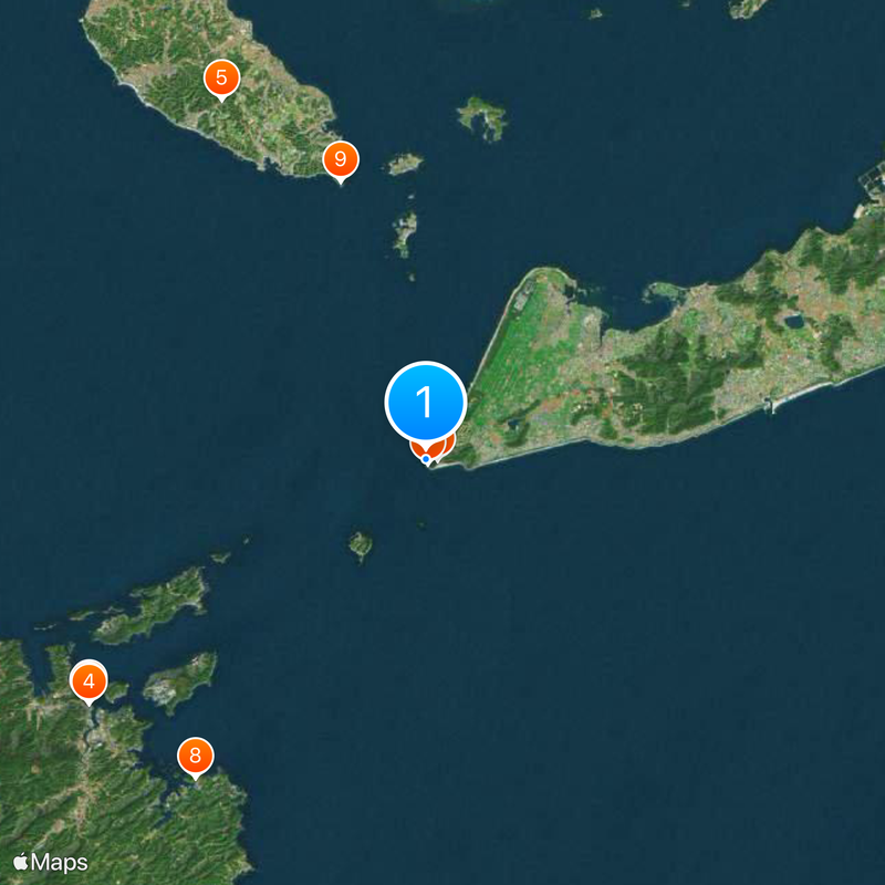 Cape Irago Map