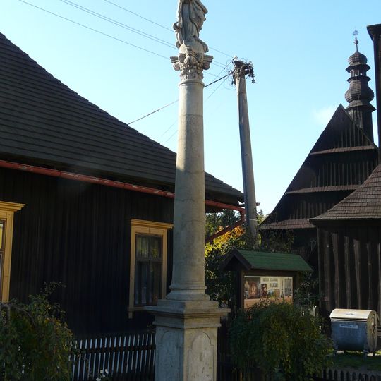 Maria column in Liberk