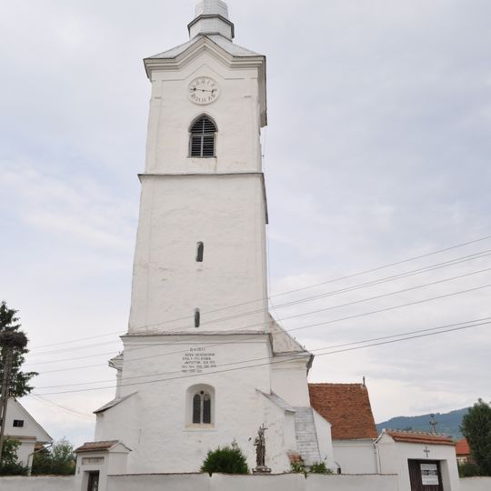 Saint John's Roman Catholic church in Valea Strâmbă, Harghita