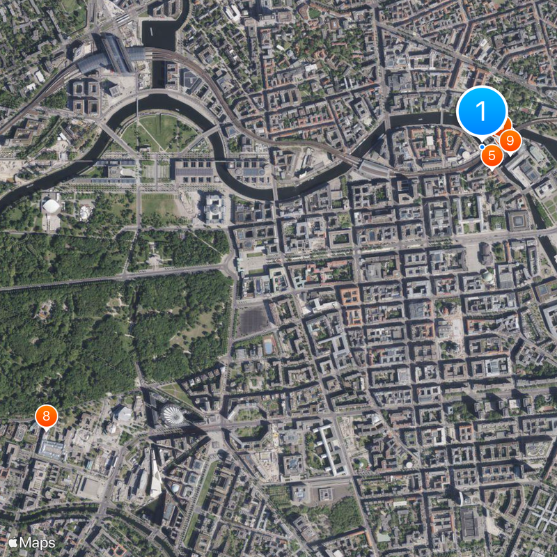 Am Kupfergraben Map