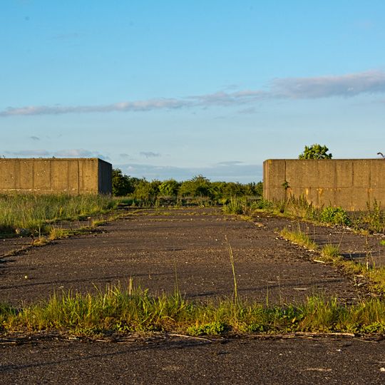 Thor Missile Site At Former Raf Harrington Including The Pyrotechnic Store And Classified Storage Building To The West Of The Three Emplacements.